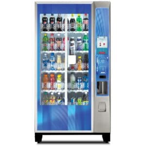 Crane Bevmax Media Narrow vending machine