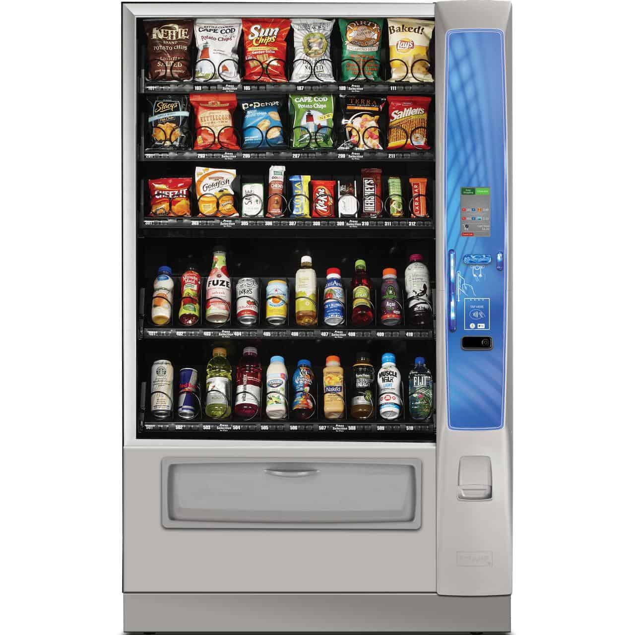 CRANE Merchant Media Food Machine - Model 472 - Vendtek Wholesale