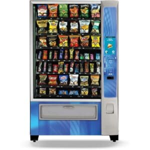 Crane Merchant Media 6 vending machine