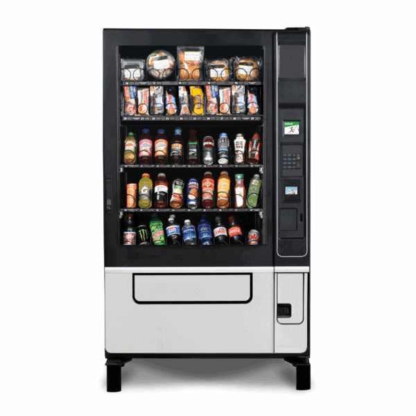 760158365 vendrevv chill center 5w 42 cold food combo vending machine 3 5