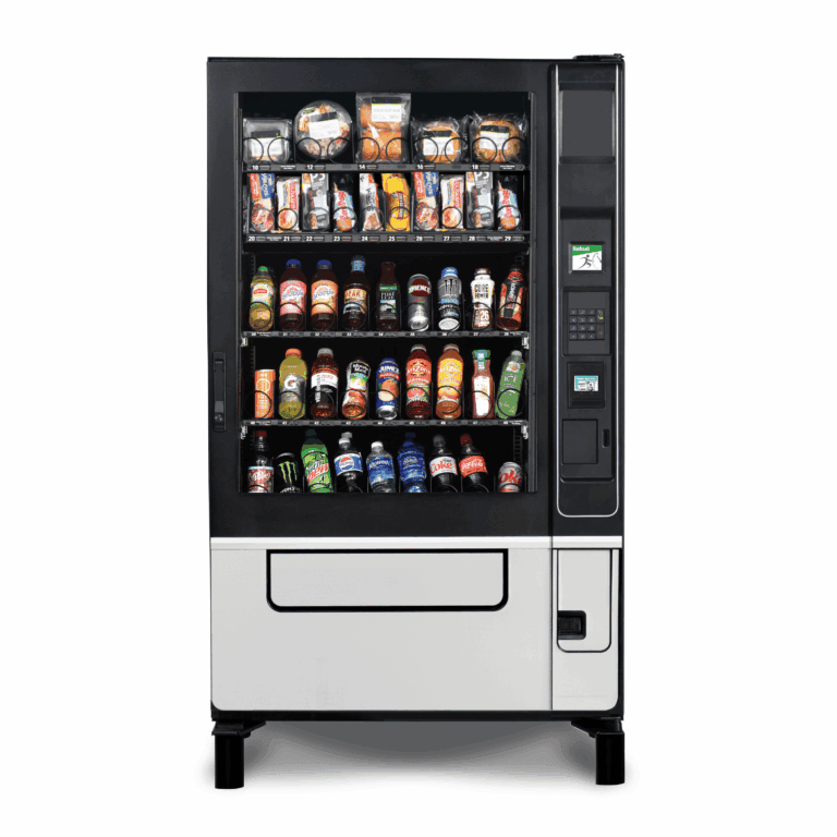Vendtek chill center wide cold food combo vending machine